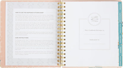 Kitchen Recipe Diary Vintage Bakeware