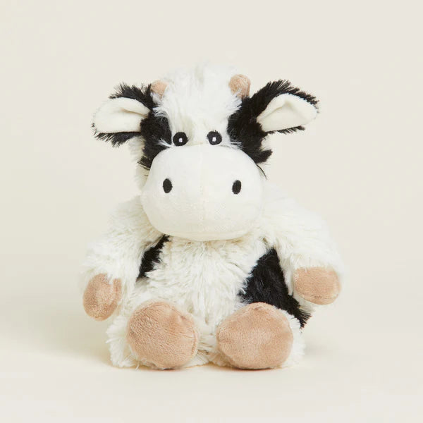 Black & White Cow Warmies Junior