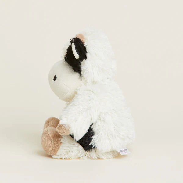 Black & White Cow Warmies Junior