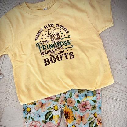 Forget Glass Slippers Boots Tee