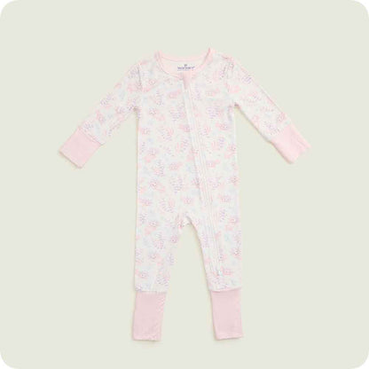 Pink Axolotl Warmies Footed Sleeper