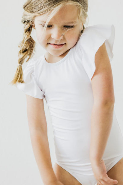 Flutter Sleeve Leotard 6M
