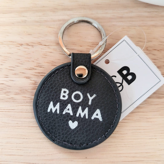 Boy Mama Key Tag