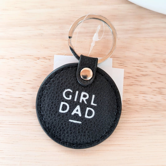 Girl Dad Key Tag