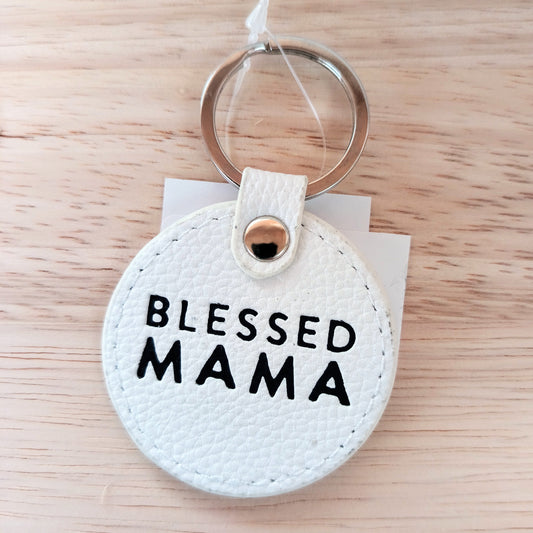 Blessed Mama Key Tag