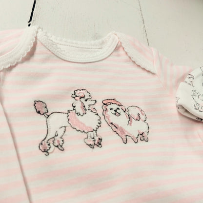 Paris Pups Shirt-Pants Set w/ Hat