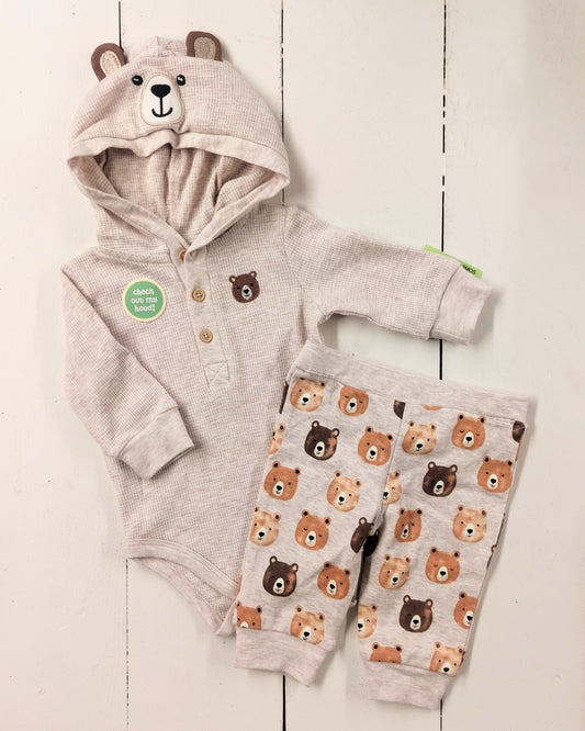 Bear Bodysuit & Legging Set