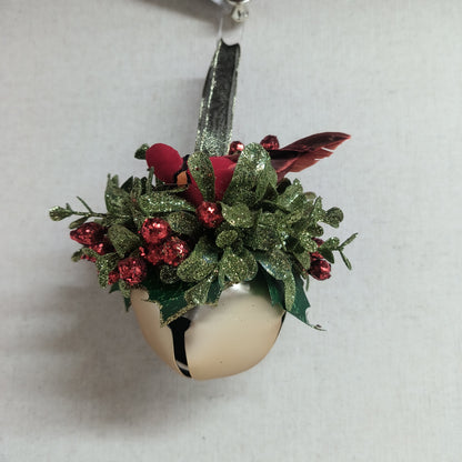 Cardinal bell ornament