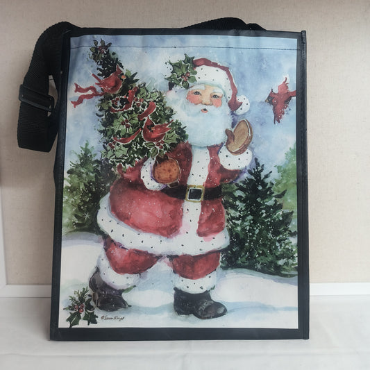 Large Vinyl Christmas Tote