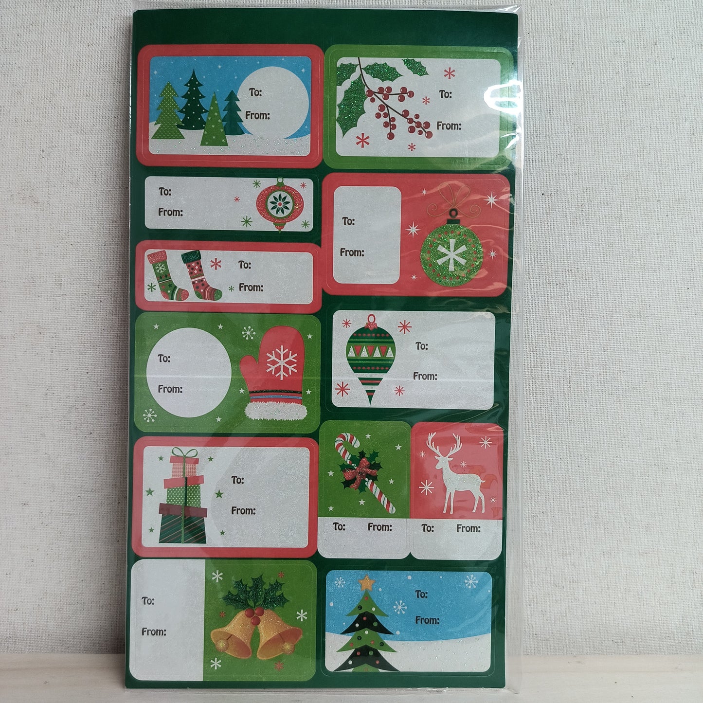 Christmas Gift Tag Stickers
