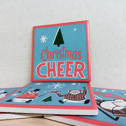 Coaster Set - Christmas Cheer