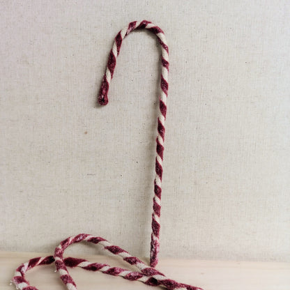 Glittered Metal Candy Cane