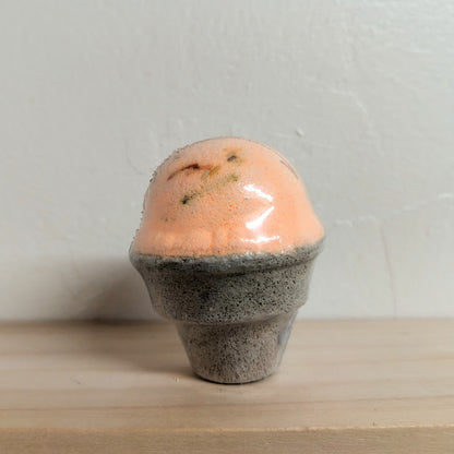 Fizzy Ice Cream Bath Bomb