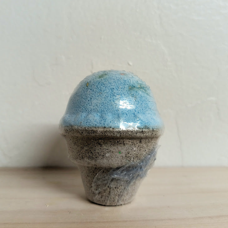 Fizzy Ice Cream Bath Bomb