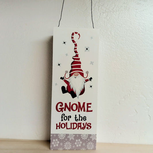 Gnome Light-Up Door Hanger