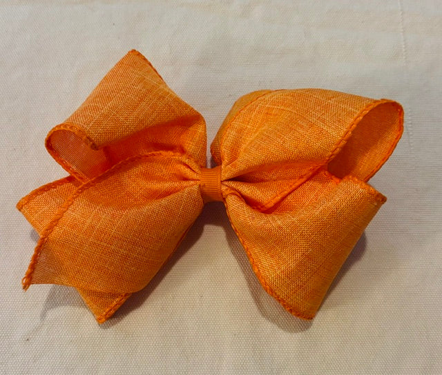 Large  Orange Bow