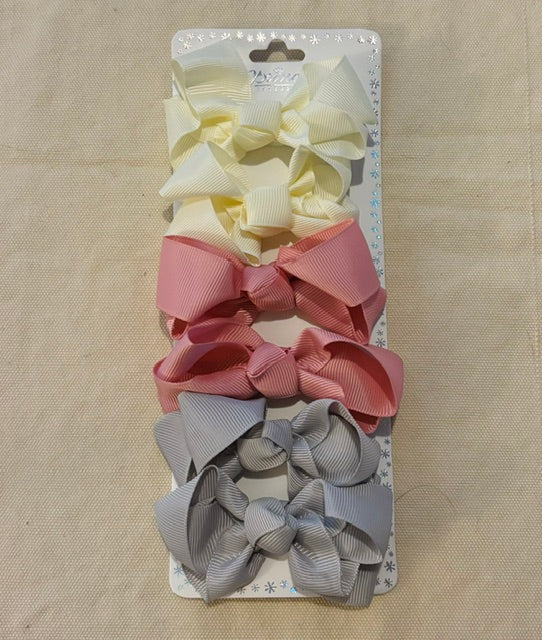 3 Color Bow Set