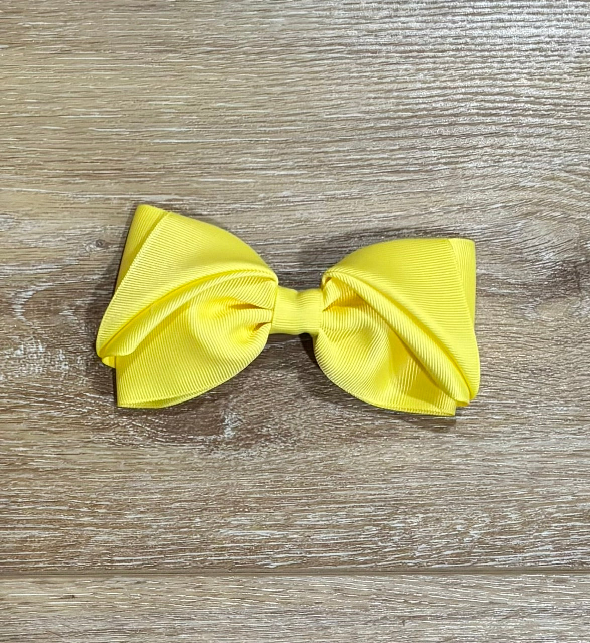 Mini King Pleated Grosgrain Hair Bow
