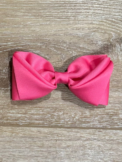 Mini King Pleated Grosgrain Hair Bow