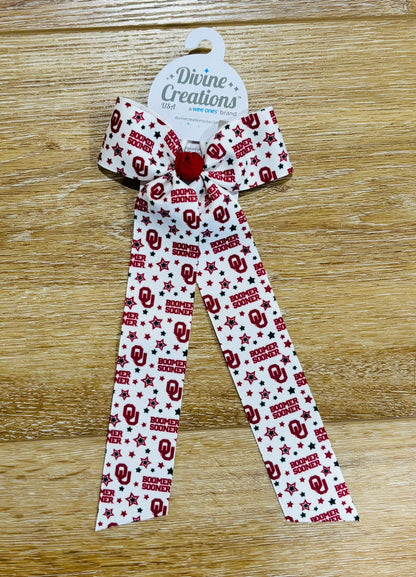 College Star Bowtie with Streamers