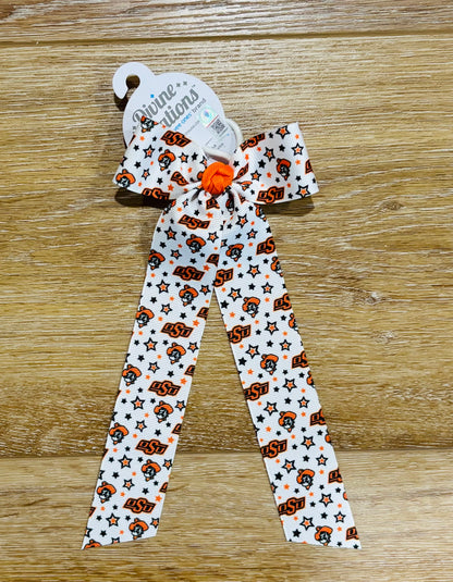 College Star Bowtie with Streamers