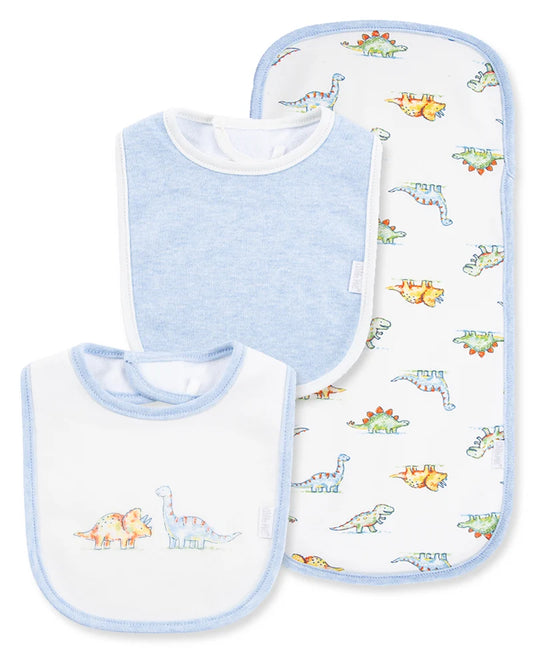 Dinomite Bib & Burp Set