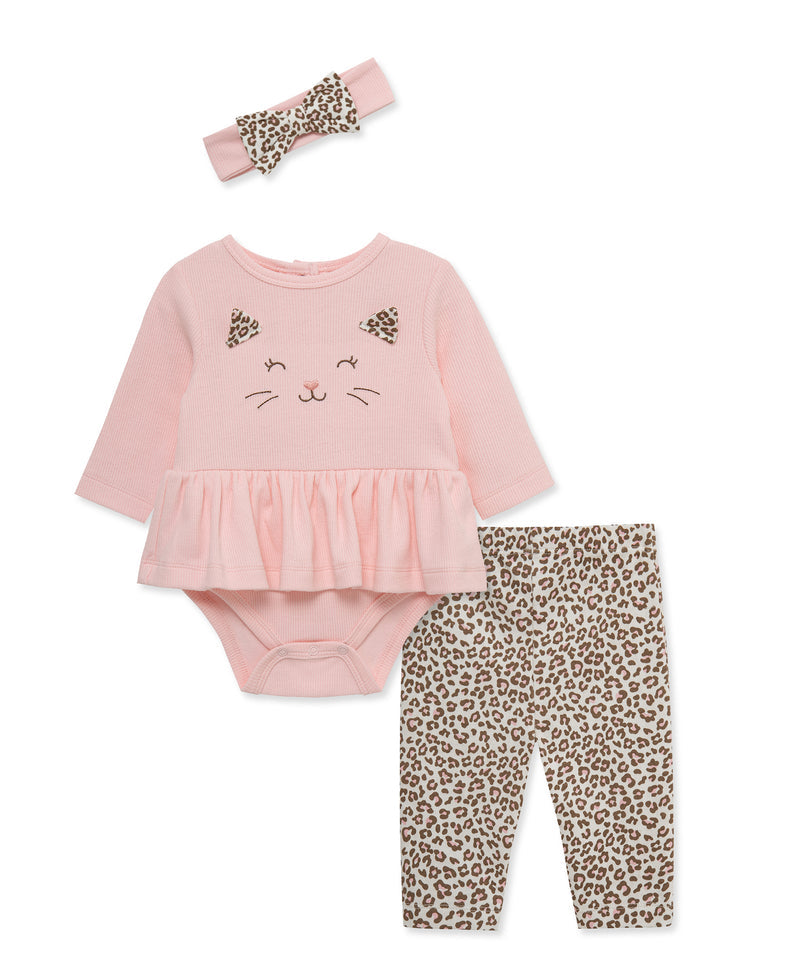 Leopard Bodysuit & Pant Set
