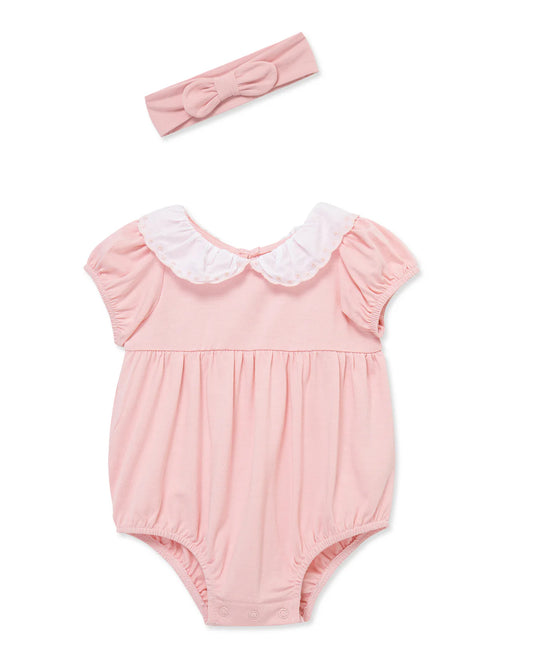 Candy Scallop Collar Bubble & Headband