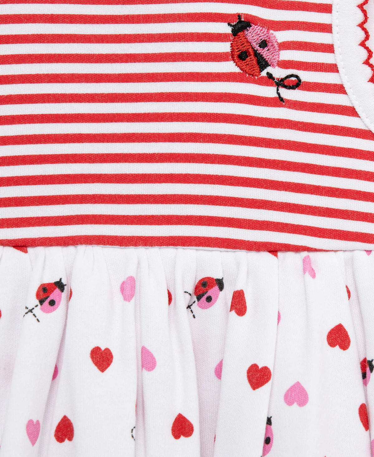 Ladybugs Knit Popover & Hat
