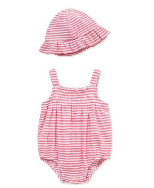 Stripe Terry Bubble & Hat