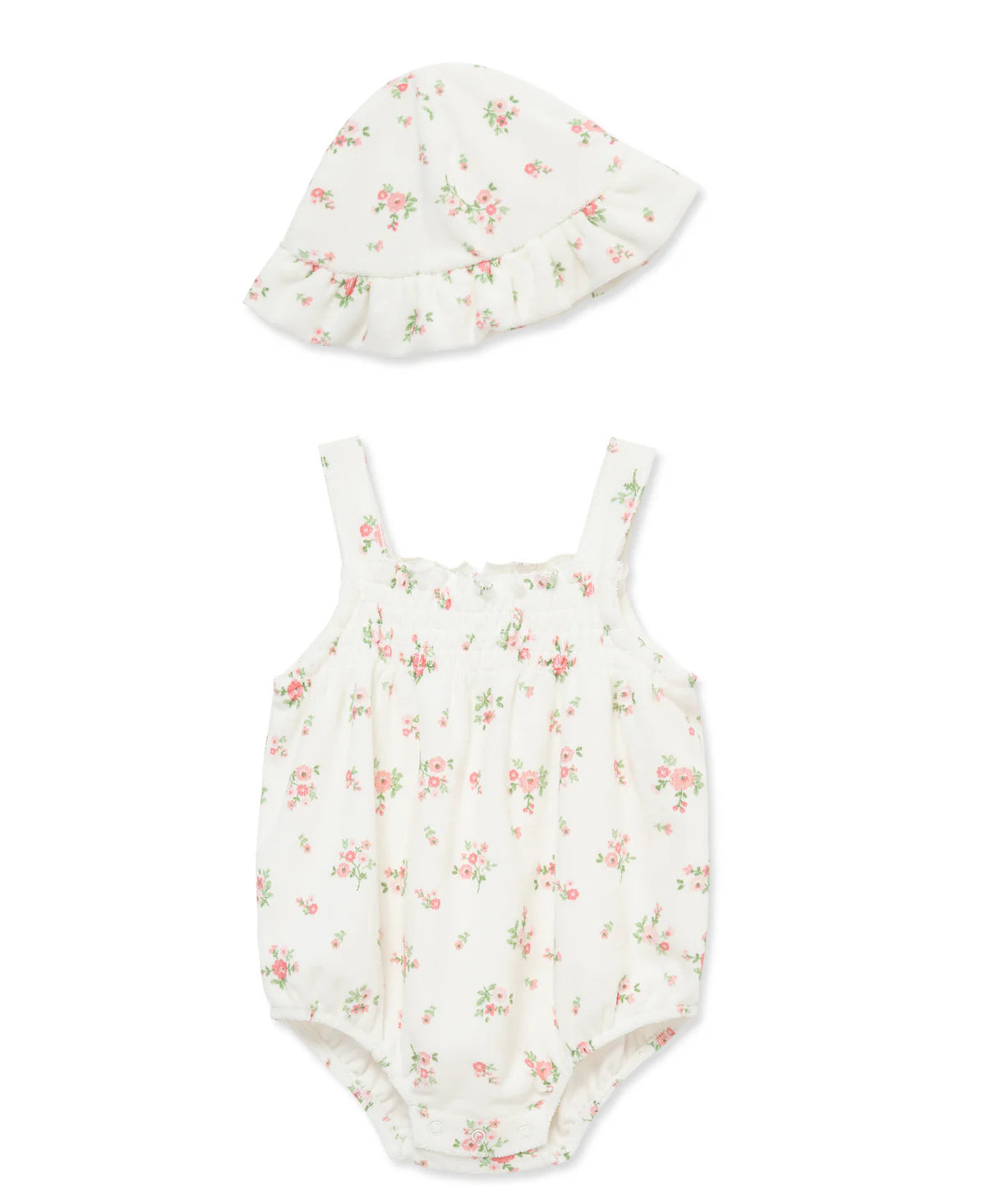 Ditsy Terry Bubble & Hat
