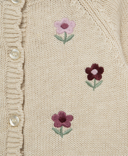 Flowers Sweater Set (3M-9M)
