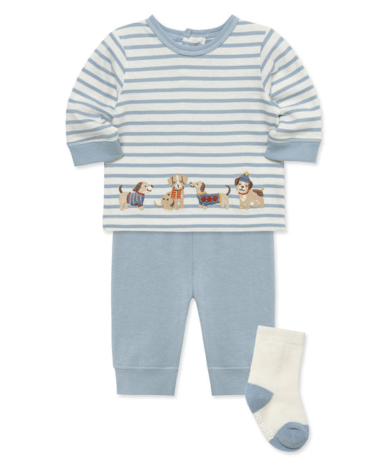 Puppies Jogger & Sock Set