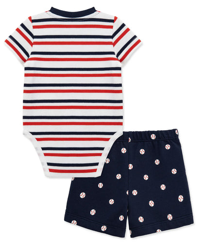 Baseball Short Set