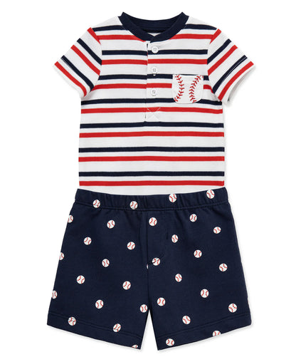 Baseball Short Set