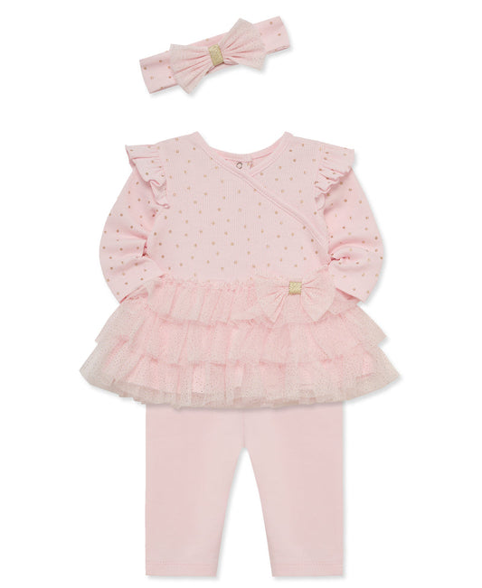 Dot Shine Tutu & Legging Set (12M-24M)