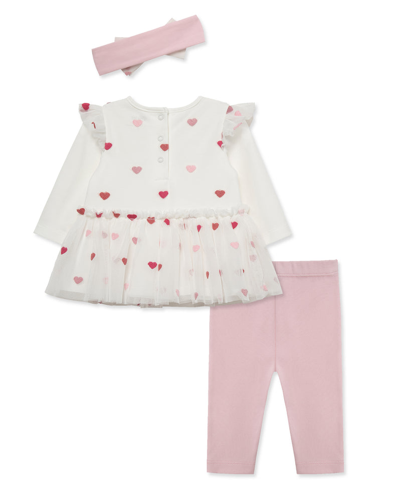 Hearts Tutu & Legging Set