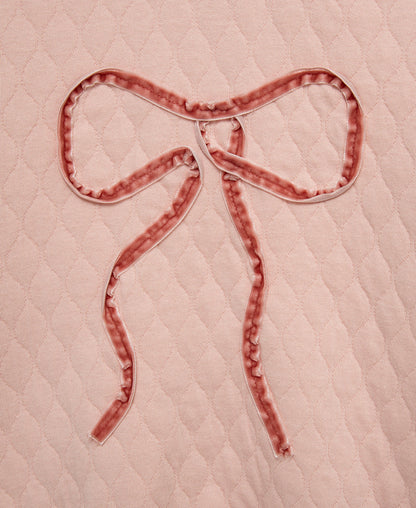 Bow Sweatshirt Set