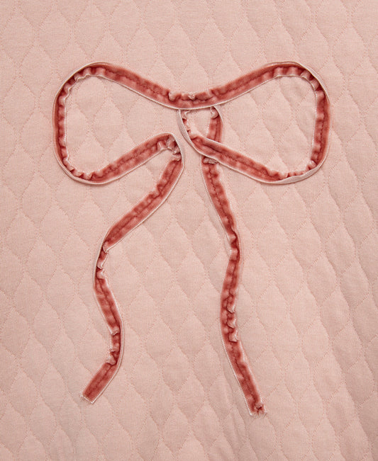 Bow Sweatshirt Set