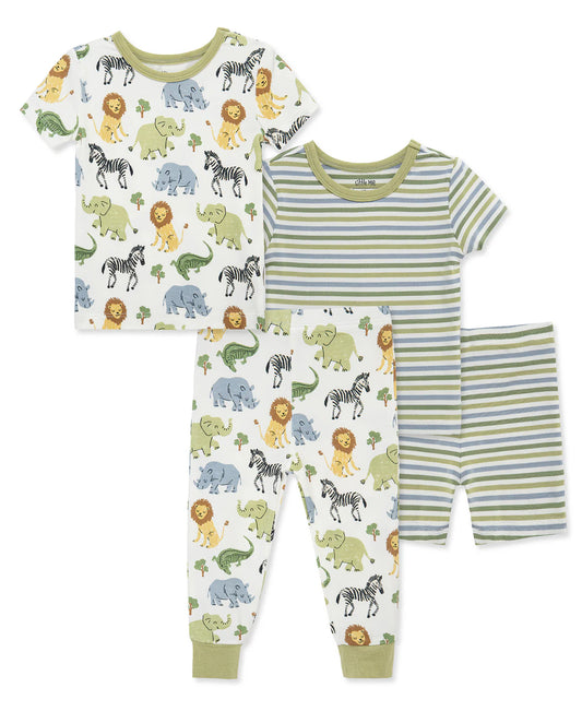 Safari 4-Piece Pajama Set
