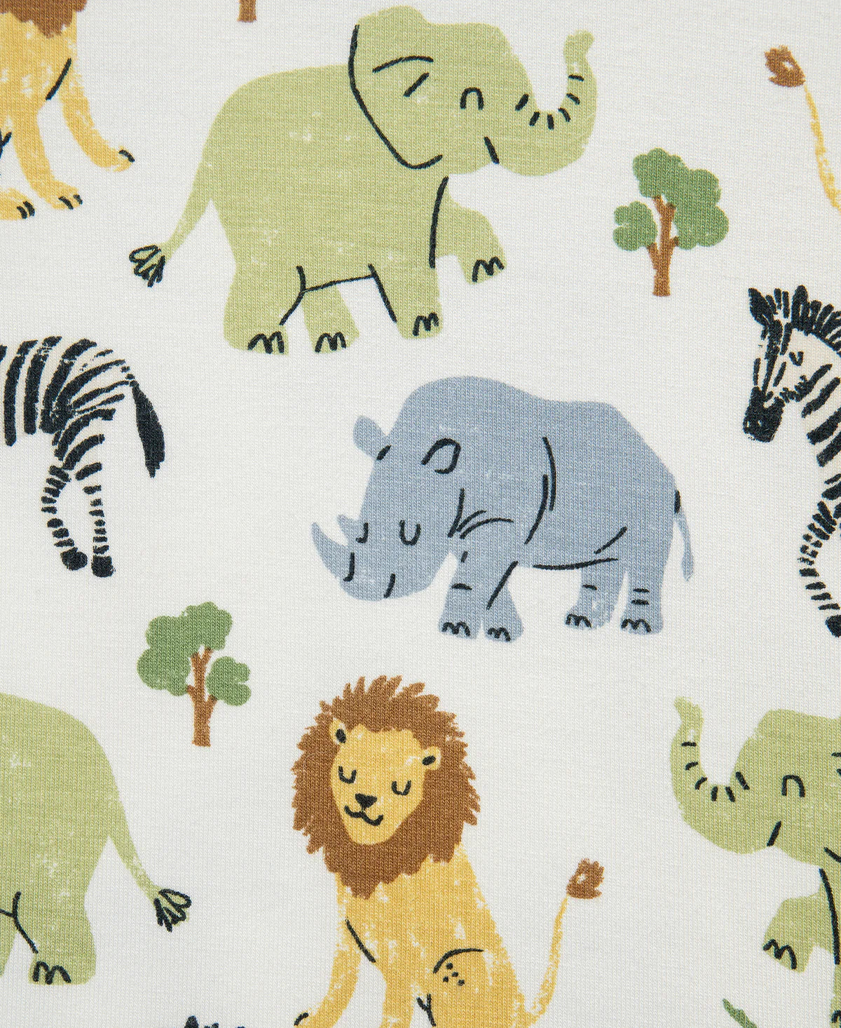 Safari 4-Piece Pajama Set
