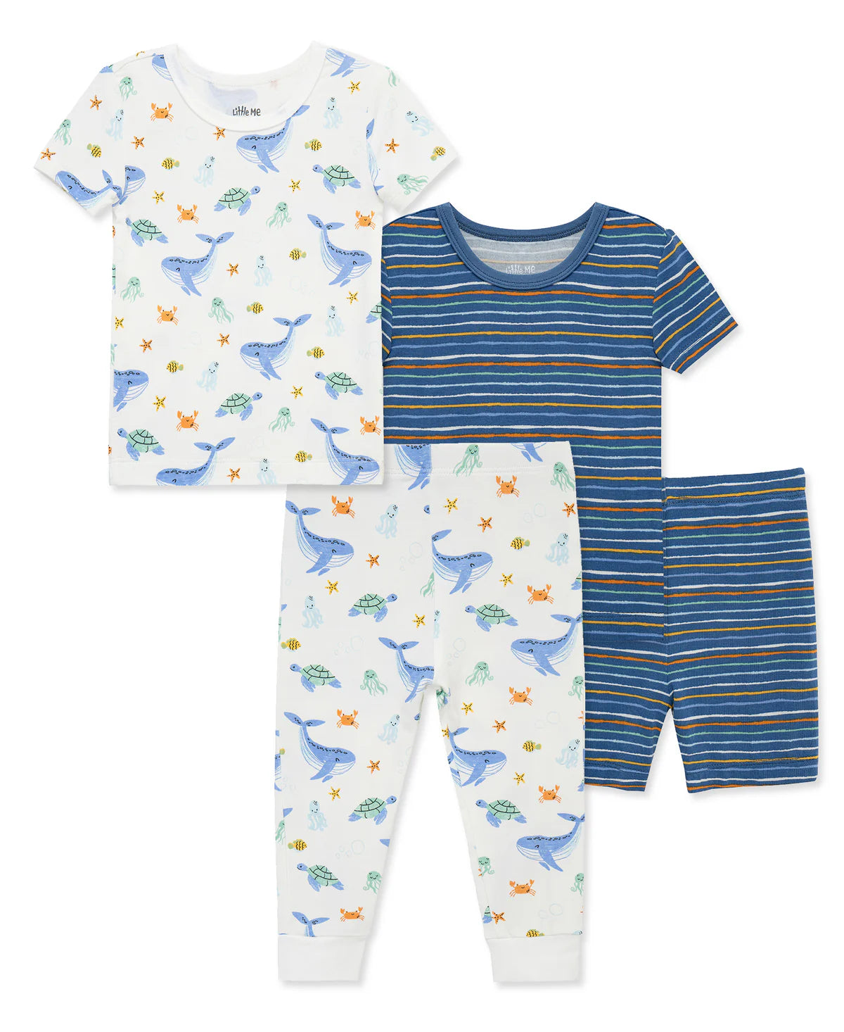 Ocean 4-Piece Pajama Set