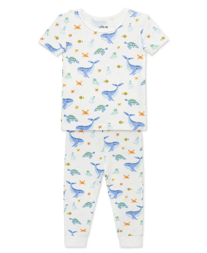 Ocean 4-Piece Pajama Set