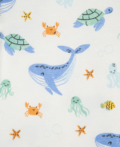 Ocean 4-Piece Pajama Set