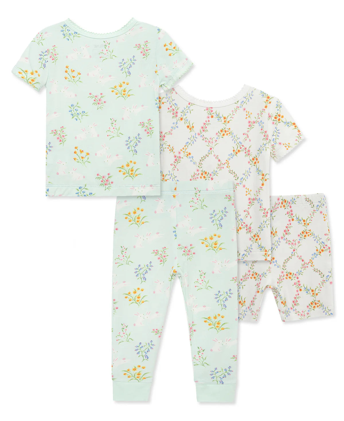 Bunny 4-Piece Pajama Set