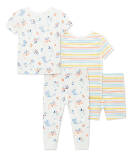 Dolphin 4-Piece Pajama Set