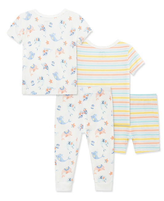 Dolphin 4-Piece Pajama Set