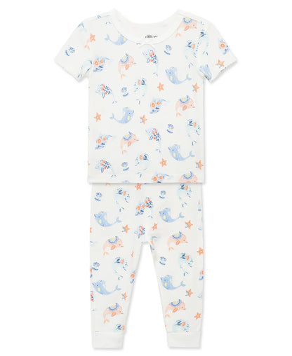 Dolphin 4-Piece Pajama Set