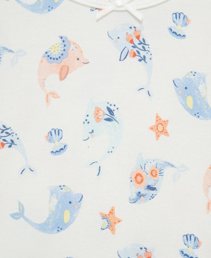 Dolphin 4-Piece Pajama Set