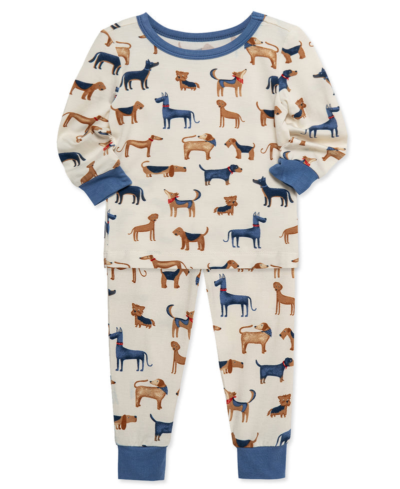 Puppy 4-Piece Pajama Set (2T-4T)